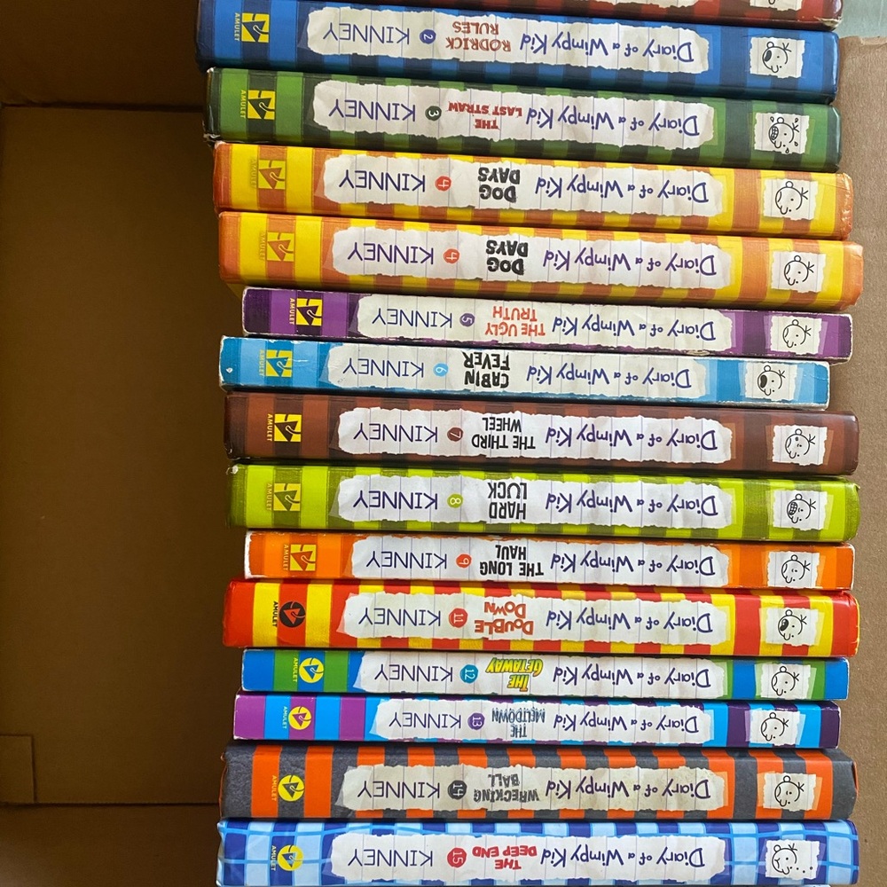 Diary of a Wimpy Kid Book Series by Jeff Kinney